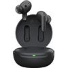 LG TONE-FP5 Cuffie Bluetooth Wireless In Ear TONE Free Nere, Auricolari Bluetooth 5.2 Senza Fili Audio Meridian con Cancellazione del Rumore, Impermeabili, Custodia da Ricarica, Triplo Microfono