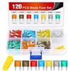 Nilight Kit di Mini Fusibili a Lama ATM e Apm Assortiti, 120 Pezzi, da 5 A, 7,5 A, 10 A, 15 A, 20 A, 25 A, 30 A, per Veicoli, Auto, Moto, Camion, Imbarcazioni
