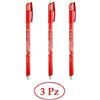 Penna cancellabile Tratto Cancellik 1 mm rosso conf. 3 pz