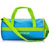 meteor Borsa Palestra con Scomparto per Scarpe Borsone Viaggio Borse Piscina Sportiva Duffel Bag per Uomo Donna - Borsa a Tracolla Spalla Weekend Campeggio Sport Fitness 25L (Blu oscuro/verde, 25L)