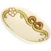 Thun Svuotatasche con margherite e fiocco in ceramica
