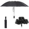 InnovaGoods® Ombrello pieghevole a chiusura inversa con LED Folbrella, si apre e si chiude al contrario, con luce LED per una maggiore sicurezza, ideale per la casa e l'esterno.