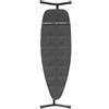 Brabantia Ironing Board D, 135x45cm - Denim Black | 100% Fairtrade Cotton | XL Ironing Board & Wide Surface | Heat Resistant Zone for Steam Generators | Foldable Iron Table & Sit-Down Use