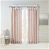 Madison Park Emilia - Tenda singola in finta seta, con fodera per privacy, con linguetta, per soggiorno, camera da letto e dormitorio, 50 x 108 cm, colore: rosso