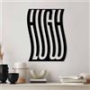 Wallity Hanah Home Elegante accessorio decorativo da parete in metallo, 50 x 37 cm, 100% metallo, spessore 1,5 mm, leggero e resistente, perfetto per la decorazione moderna della casa