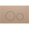 Geberit Placca Geberit Sigma40 Round Acciaio Inox / Oro Rosso Spazzolato Doppio Tasto | 115.628.QB.1 Oro Rosso