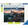 Ravensburger - Puzzle Tramonto in Montagna, 1000 Pezzi, Puzzle Paesaggi per Adulti e Ragazzi, Idea Regalo per Lei o Lui, 70x50 cm