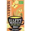 CUPPER Happy Mondays Infuso Biologico con Limone, Zenzero e Pepe Nero, Tisana Energizzante con Ingredienti Naturali, Gusto Speziato, Filtri 100% Biodegradabili, Confezione da 20 Bustine