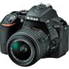 Nikon D5500 + AF-S DX NIKKOR 18-55mm f/3.5-5.6G VR II Kit fotocamere SLR 24,2 MP CMOS 6000 x 4000 Pixel Nero
