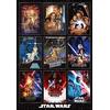 Tenyo Puzzle 1000 pezzi collezione poster film Star Wars 51x73,5 cm JP