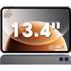 T65 Tablet 13.4 Pollici 120Hz Display Tablet Android 15, Doppio SIM 4G LTE+5G Wi