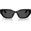 Burberry Occhiali da Sole BE4463D 300187 Nero/Grigio Scuro Donna