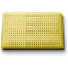 PETTI Artigiani Italiani - Cuscino Cervicale Memory Foam Saponetta Forata, Guanciale Profumato Aromaterapia Camomilla, Anallergico, Traspirante, Rinfrescante, 100% Made in Italy