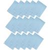 Stycypel 15 pack panno microfibra,salviette occhiali pulizia,panni in microfibra per pulizia di tablet, notebook, occhiali, telefoni cellulari-blu navy