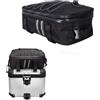 SILHUP Borsa Portabagagli Moto Per BMW R 1200 1250 GS LC Per Adventure Borsa Impermeabile Bauletto Borse Laterali Borsa Valigie Borse Borsa Posteriore Moto(1 Top bag)