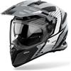 Airoh Casco Moto Adventure Airoh BANDIT SPICY Grigio Lucido
