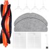MYAYD Kit di ricambio compatibile con Xiàomi S20 robot aspirapolvere, set di 10 pezzi di ricambio contiene 1 spazzola principale, 2 cuscinetti mop, 2 filtri HEPA, 4 spazzole laterali, 1 accessorio per la