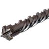 WERHE Punta da trapano per calcestruzzo SDS PLUS 25x600mm - punta a percussione per calcestruzzo e mattoni - 4 taglienti