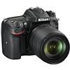 Nikon D7200 + Nikkor 18/105 VR Fotocamera Reflex Digitale, 24,72 Megapixel, Wi-Fi incorporato, NFC, SD 8GB 200x Premium Lexar, colore: nero [Nital card: 4 anni di garanzia]