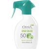 Omia, Spray Solare Protettivo SPF50+ Viso e Corpo con Aloe Vera del Salento, Protezione Solare Molto Alta, Per Pelli Molto Chiare e Sensibili al Sole, Dermatologicamente Testato, Flacone da 200 ml