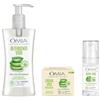 Omia, Kit Routine Viso, Set Cura con Crema Idratante, Siero e Gel con Aloe Vera del Salento per Tutti i Tipi di Pelle, Kit Trattamento Skin Care - Esclusiva Amazon
