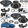 Audison Kit 8 Casse Altoparlanti Audison Apk 165 Anteriori e Posteriori per Alfa 147