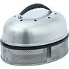 COBB Barbecue a carbonella Supreme Deluxe 2.0 (dimensioni griglia 50 x 36 cm, con coperchio + piastra grill, griglia grande, per 12 persone, barbecue da tavolo, griglia compatta, per barbecue e