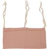 Marhynchus Borsa da Appendere per Lettino, 2 Tasche Organizer per Lettino con Cinghia Regolabile Borsa da Comodino per Neonato per Giocattoli (Rosa)