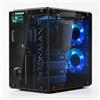 SUNFOUNDER Pironman 5-MAX Dual NVMe M.2 SSD PCIe enclosure per Raspberry Pi 5 NAS RAID 0/1 AI, acceleratore Hailo-8L PWM Tower+ventola Dual RGB 0,96, modulo OLED, spegnimento sicuro HDMI (RPI5 non incluso)