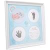Yctze Kit di Impronte per Impronte per Bambini per Ragazzi e Ragazze Neonati | Frame di Stampa per Bambini Facile da Usare per Ricordi Preziosi | Include le Carte Pad Inchiostri e l'impronta (BLUE)