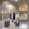 duowelly 48w Lampada Mezza Luna Estetica con Telecomando,Lampada Extension Ciglia Professionale,Lampada Lashmaker,Luce Led Centro Estetico,Lampada Da Terra Bianca Estetista per Unghie,Tattoo