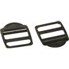 Prym 416391-1 Clamping Buckles, Black, 11.4 x 4.2 x 0.6 cm
