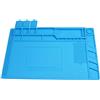 Generico Riparazione del tampone di silicone antistatico - tappeto resistente, superficie di lavoro | Strumenti di set di aree organizzate elettroniche, supporto isolante termico riutilizzabile per gli orologi