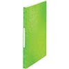 Leitz WOW 46320054 - Portalistini in formato A4, confezione da 10 pezzi, con 40 buste trasparenti per 80 fogli, colore: Verde
