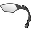 M-WAVE Specchietto bici 22,2mm regolazione tridimensionale SINISTRO