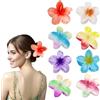 SJUNJIE 8 Pezzi Flower Hair Clip Anti Scivolo Mollette Fiori per Capelli Signora Elegante Fermagli per Artigli a Fiore Hawaiano Adatto per Viaggi All'aperto Vacanze al Mare e Feste