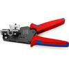KNIPEX Spelacavi di precisione con lame sagomate con impugnature multicomponente 195 mm, 12 12 10