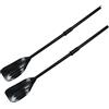 Gatuida Pagaia per Kayak in PVC Set 2 Rimovibile e Portatile Accessori per Canoe e Barche Gonfiabili Design Ergonomico per All'aperto