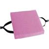 Xpnit Cuscino per sedia, sgabello, antiscivolo, per sedia da pranzo, spesso, per casa, giardino, interni e ufficio (25 x 25 x 3 cm, rosa)