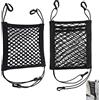 Goldyida 2 pezzi Rete Portaoggetti Auto Rete Bagagliaio Auto Borsa a Rete per Organizer per Auto Organizzatore di Borse in Rete per Auto Borsa Organizer per Sedile Auto Rete di protezione per auto per cani