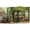 Cutefun Book Nook Kit - kit fai da te in miniatura per adulti, Modello Case delle bambole puzzle 3D in legno con LED, Regalo Creativo per Adulti e Adolescenti (Blossom Florists)
