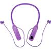 Bewinner Cuffie Bluetooth 5.3 con Archetto da Collo Resistenti al Sudore IPX5 con Bassi Profondi e Display (Viola)