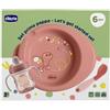 Chicco Set Prima Pappa 6m+ Rosa Set svezzamento completo