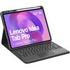 Occtingkind, Tastiera per Lenovo Idea Tab Pro 2025, Custodia con Tastiera per Lenovo Idea Tab Pro Tablet 12,7, Cover con Touchpad Magnetica Staccabile Bluetooth Keyboard, Italiano, USB C, Nero