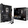 ASUS TUF Gaming Z690-PLUS WIFI Scheda Madre ATX, Intel Z690, LGA1700, DDR5, PCI 5.0, 2.5Gb LAN, WIFI 6, Realtek 7.1 Sorround, 4xM.2, SATA 6GB/s, Aura Sync RGB, Nero