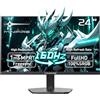 Minifire Monitor da gioco da 24 pollici,160 Hz,1 ms,FreeSync,Full HD(1920 x 1080),Schermo senza cornice,Regolabile,300 nit,sRGB 100%,HDMI 2.0 e DP 1.4 (cavo HDMI MFG24F4M incluso)