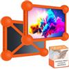 Sovica Custodia tablet 7 pollici universale in silicone adatto a tutti i Tablet PC ed ebook da 7" e 8" presenti sul mercato custodia tablet 8 pollici (Arancione)