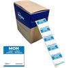 Avery Zweckform Avery Italia DLSMONREV-1000 Etichette in Carta per Tracciabilità Alimentare Giornaliere, Lunedì, 25x25mm, Adesivo Rimovibile, Rotolo da 1.000 Etichette