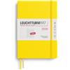 LEUCHTTURM1917 372655 agenda e quaderno settimanale Medio (A5) 2026, Limone, Inglese