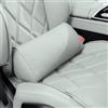 Dapucarin Cuscino Lombare Ergonomico Auto, Cuscino di Supporto Lombare per Sedia Ufficio, Supporto Lombare Divano, Parte Bassa Schiena in Memory Foam per Seggiolino, Grigio, 1 Pezzo